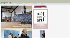 Desktop Screenshot of mongolian-art.de